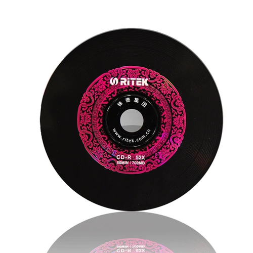 Ritek 产 R R R CD-R CD-ROM 52X История корпуса 50 кусков 700 м Баррел CD