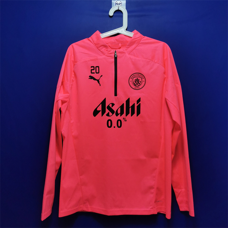 Manchester City 23/24 Football Jersey Rainproof Raincell1/4 Half-Zip Long-Sleeved Windbreaker 772887 17