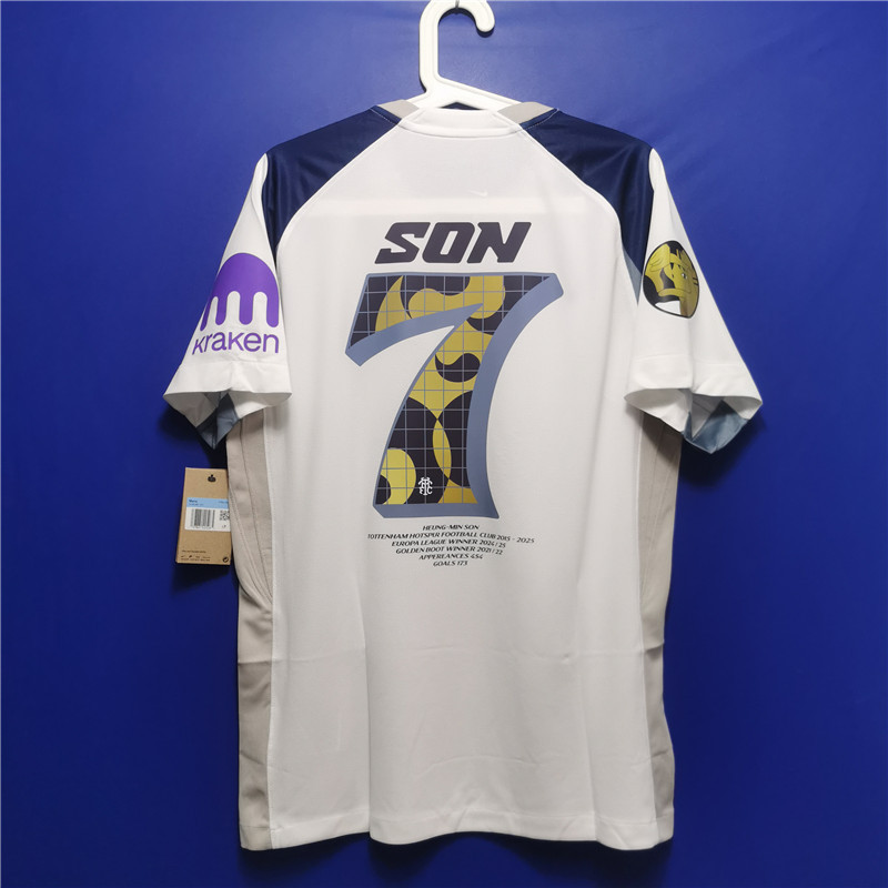 Tottenham 25/26 Home Short-Sleeved Football Jersey Fan Version Hj4598 European Version European Size