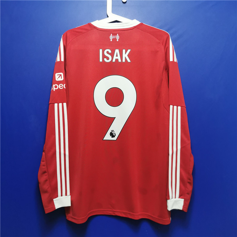 Liverpool 25/26 Home Long-Sleeved Football Jersey Fan Version Jv6456 Asian Version European Size Liverpool 25/26 Home Long-Sleeved Football Jersey Fan Version Jv6456 Asian Version European Size