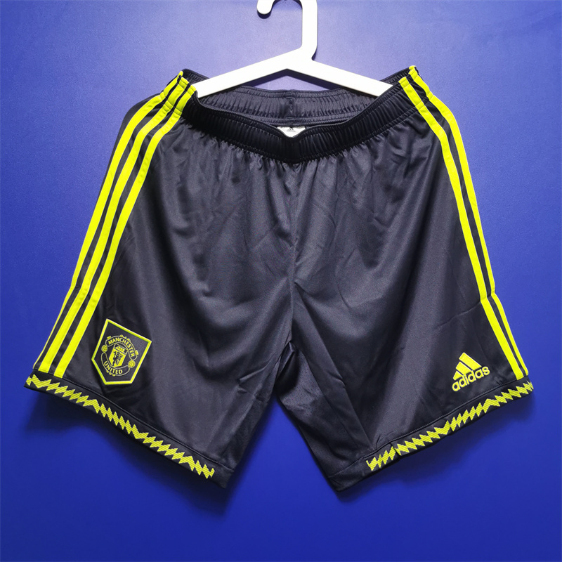 Manchester United 22/23 Second Pass Shorts Football Pants Fan Edition He2980