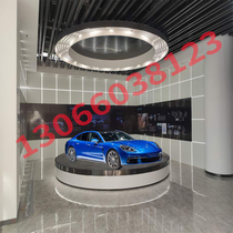 Intelligent automatic hydraulic remote control round car booth custom bar wedding 4s shop electric rotating lifting stage