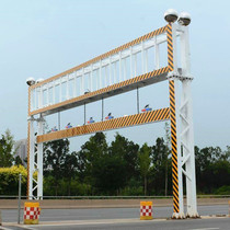 Customized landscape hydraulic lifting limit overhead intelligent remote control Bluetooth identification limit height Pole highway gantry