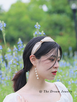 Favourites satin surface wave transparent bell Chuxi Tongan Hair Stirrup Pearl Method Retro Fairy 100 lap