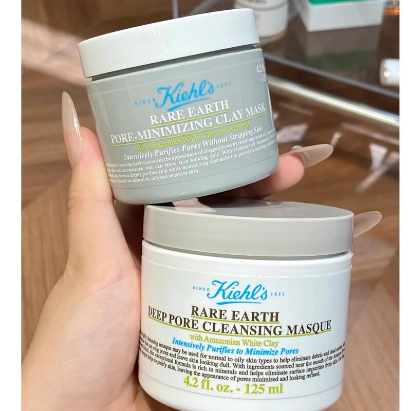Kiehl's White Clay Cleansing Mask Amazon Clay Mask 125ml Deeply Cleans Pores, Removes Blackheads, Acne, and Oily Skin Kiehl's White Clay Cleansing Mask Amazon Clay Mask 125ml Deeply Cleans Pores, Removes Blackheads, Acne, and Oily Skin