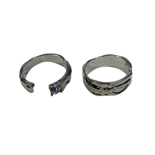 Черное кольцо, на указательный палец, коллекция 2023, японские и корейские, изысканный стиль