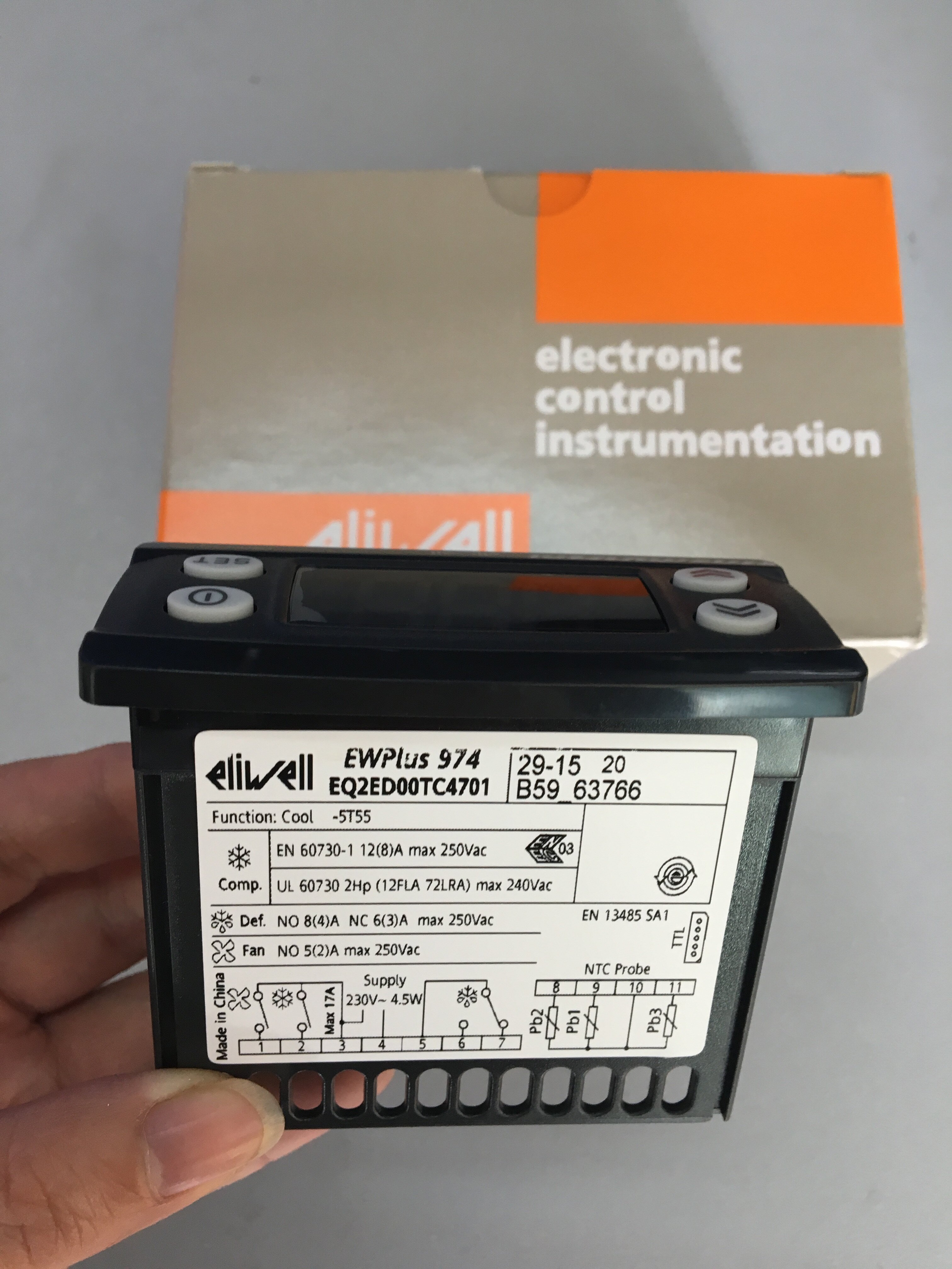 Original imported ELIWELL thermostat EWPLUS974 EWPLUS971 EWPLUS961
