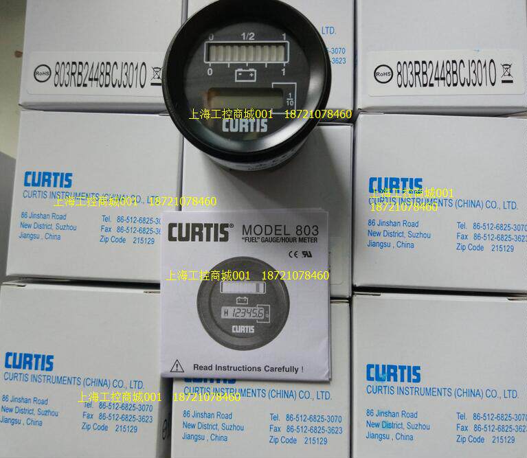 Curtis 803 series electric hour meter 24 48VCURTIS meter 803RB2448BCJ3010