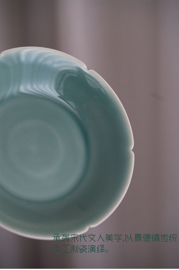 JingLan jingdezhen day its a ceramic glaze pot of bearing dry mercifully tureen doesn water mat kung fu tea accessories