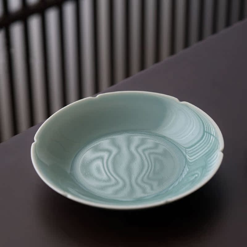 JingLan jingdezhen day its a ceramic glaze pot of bearing dry mercifully tureen doesn water mat kung fu tea accessories