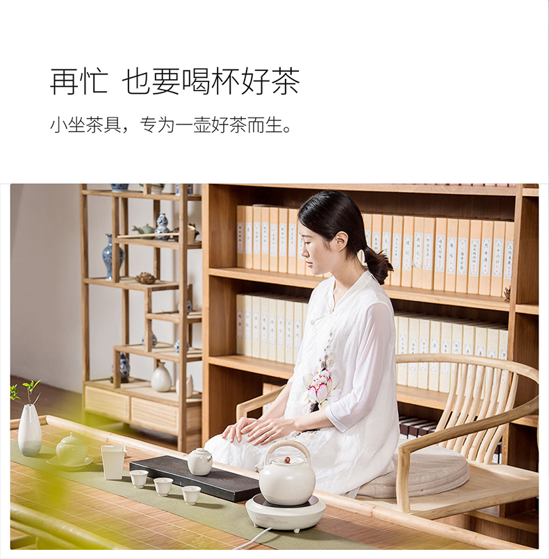 Small sit electric TaoLu home cooked tea tea set electric thick clay POTS special Small boil water glass teapot tea stove suits for