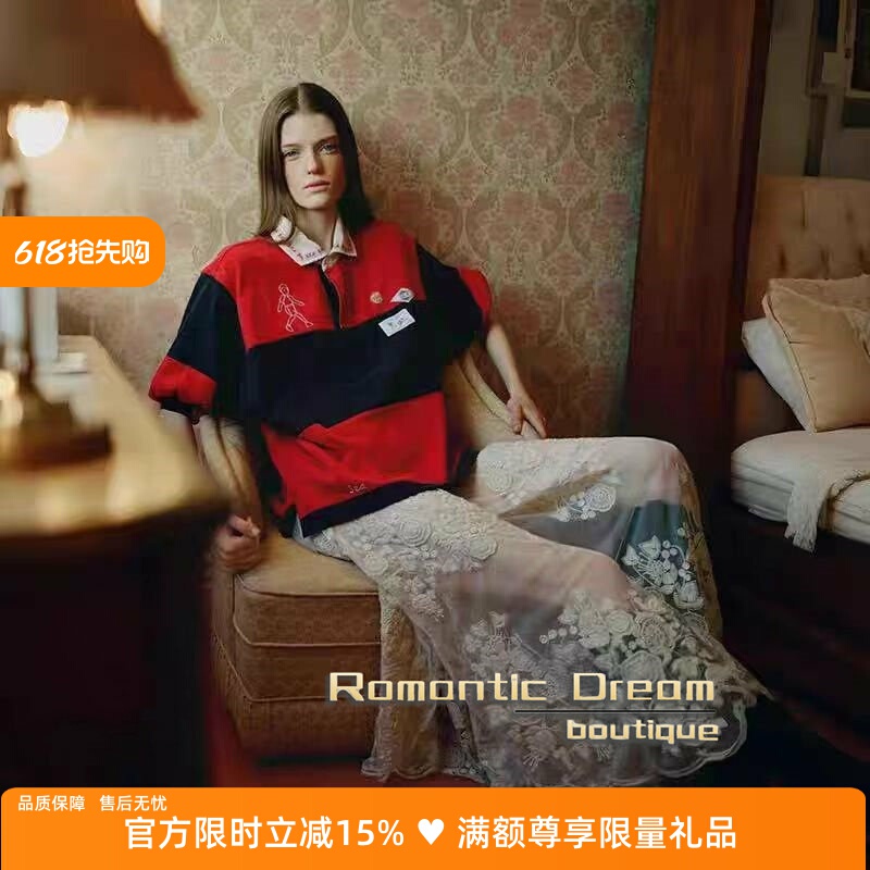 Australian Genuine Sea New York Rugby Shirt Polo Collar Puff Short-Sleeved Striped Top for Women Australian Genuine Sea New York Rugby Shirt Polo Collar Puff Short-Sleeved Striped Top for Women