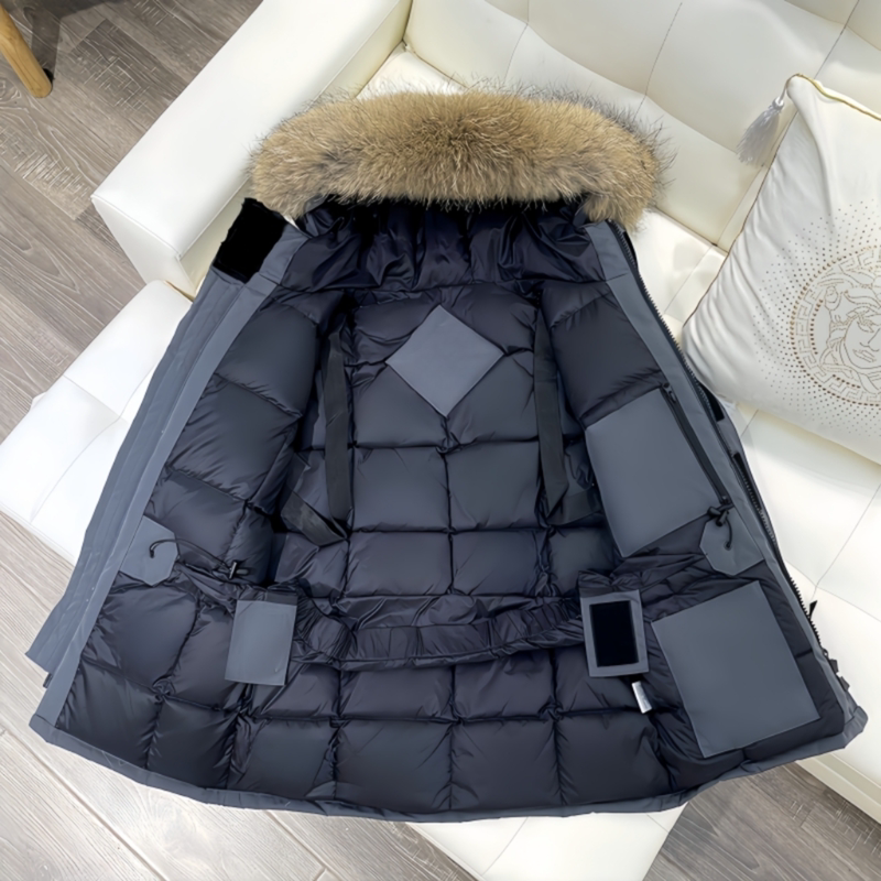 Down Jacket for Women 2026 New Style Northeast Couple Thickened Workwear Parka Mid-Length Windbreaker Jacket for Men Winter