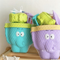 Korea ins children Beach toy set elephant sand shovel and bucket baby Cassia sand pool tools