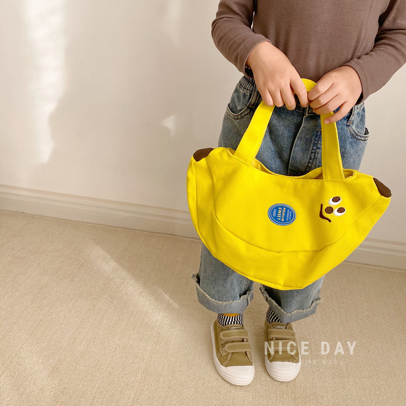South Korea Child Pack Cute Banana Bag Baby Zero Wallet Kid Handbag Girl Fashion Tide Bag