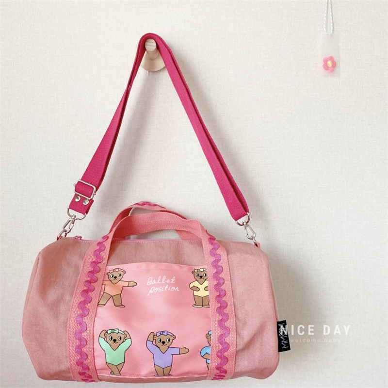 South Korea Ins Children Dance Pack Girls Dance Ballet Bab Princess Latin Dance Package Cubs Large Capacity Shoulder Bag