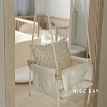 Korean ins swing childrens home indoor baby-specific rocking chair seat small baby sensory hanging basket