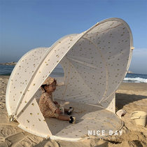 Korean ins childrens tent outdoor camping picnic folding portable small tent indoor baby playhouse