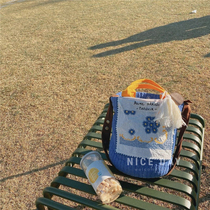 Korea ins mommy bag mother and baby out shoulder bag large capacity bucket bag multifunctional fashion mother bag