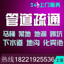 Shanghai door pipe dredge sewer toilet dredge bathtub floor drain repair water pipe leakage service installation