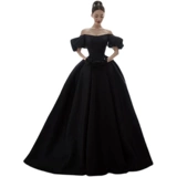 Модный ретро реквизит для фотографии для влюбленных, свадебное платье, открытые плечи