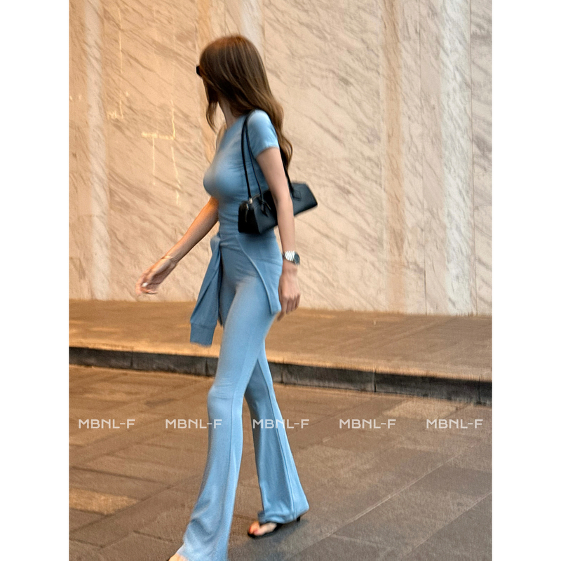 Mbnl-F Qin Lei Women's Clothing "Casual Basics" Modal Custom-Woven Skin-Feel Set Xm-Xtz6890