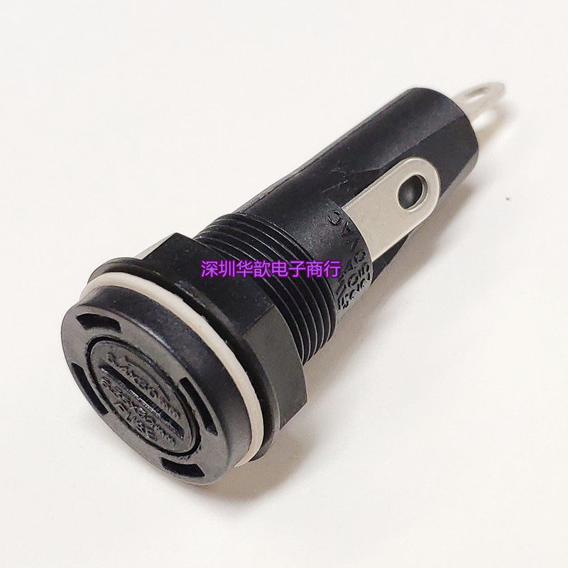 Taiwan SCI screw type imported fuse holder R3-55B 6*30mm glass tube holder 20A 250V