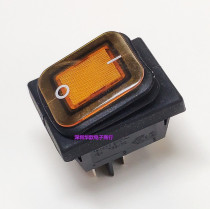 Taiwan RLEIL four-legged two-speed switch 16A with yellow light waterproof dust-proof and oil-proof marine switch RL2(P)