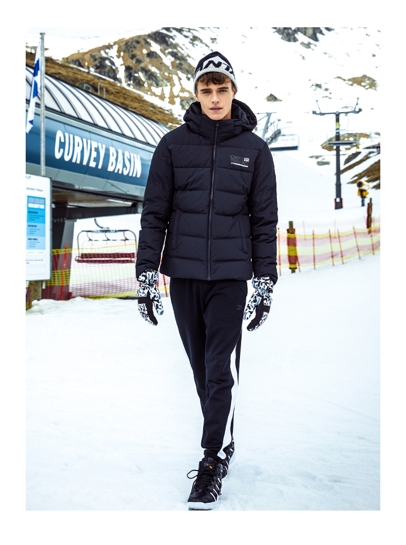 Anta down jacket nam 2018 mùa đông mới ngọn thể thao xuống áo khoác ấm áp áo khoác nam mùa đông áo phao nam dáng dài