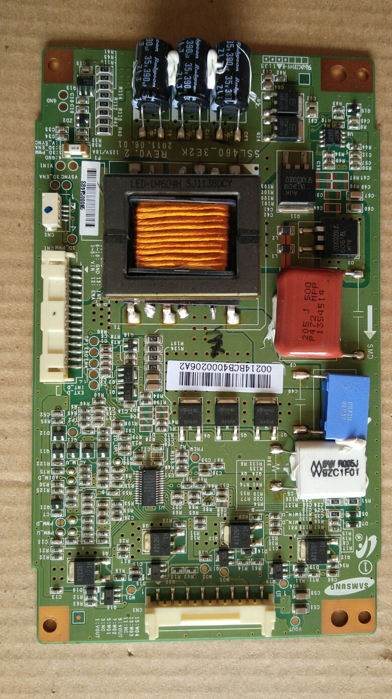 原装海信LED48K510G3D高压板SSL460-3E2K实物图