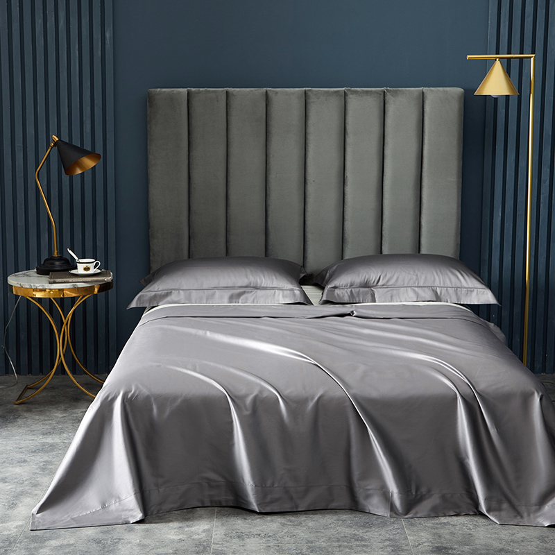 100 long-staple cotton sheets, solid color pure cotton single piece, cotton single double bed sheet, spring and summer bedding