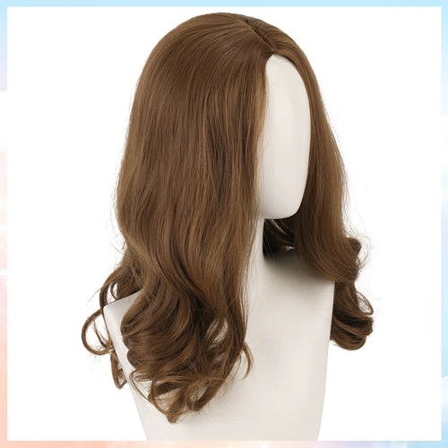 猫八 Идентификация 5 Психолог Аида оригинальный кожа Cos Wig Heard Heard Heary Emil Curls Curls