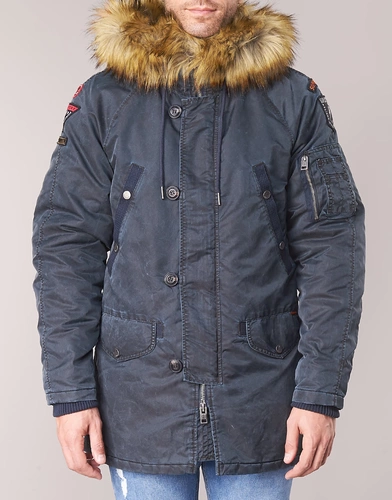 Superdry /Чрезвычайно сухой мужской хлопчатовод с капюшоном с капюшоном M50007DR-JBK
