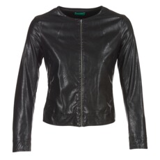Короткая куртка benetton/贝纳通janoura 女装短外套 秋冬皮衣 Benetton/JANOURA