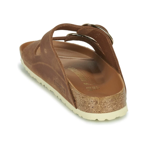 Женская обувь Birkenstock Женская обувь Аризона Большое пряжка повседневная пляжная туфли тапочки коричневое лето