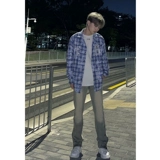 Осенняя рубашка, куртка, в американском стиле