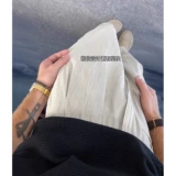 Летние спортивные штаны для отдыха, из хлопка и льна