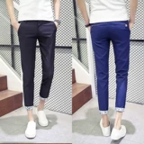 Летние тонкие приталенные штаны, в корейском стиле