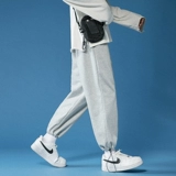 Осенние штаны, в корейском стиле, на шнурках