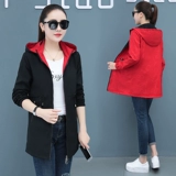 Длинная весенняя куртка, весенний плащ, средней длины, 2021 года, тренд сезона, большой размер, подходит для полных девушек