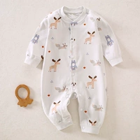 Олень медведь [5a антибактериальная кость без костей] хлопок закрытая промежность 6021