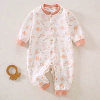 Большой цветочный [5A антибактериальная кость без костей] Хлопок закрытая промежность 6021