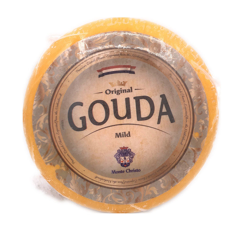  Dutch Kireza Up To Yellow Pocheeses Cheese Light Taste Song Da Ready-to-eat Cheese Whole Wheel about 4 3kg