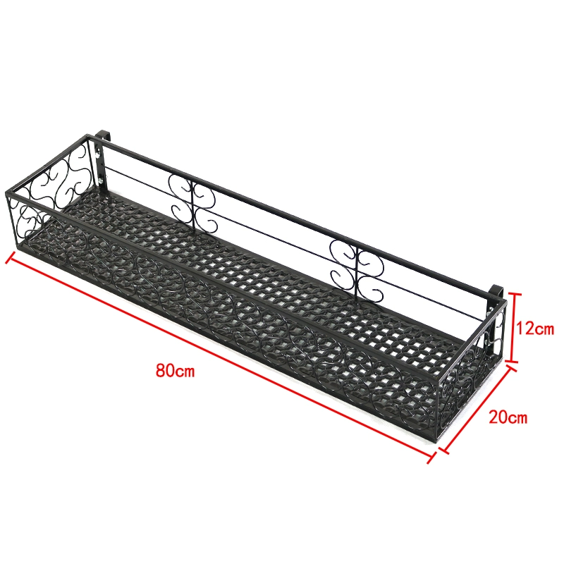 Giá bậu cửa sổ cạnh cửa sổ treo giá hoa ban công giá hoa trong nhà giá treo chậu hoa mọng nước giá treo lan can sắt rèn móc treo kệ cây ban công 