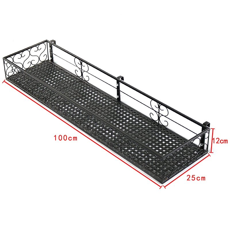 Giá bậu cửa sổ cạnh cửa sổ treo giá hoa ban công giá hoa trong nhà giá treo chậu hoa mọng nước giá treo lan can sắt rèn móc treo kệ cây ban công 