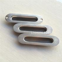 304 stainless steel dark handle sliding door Sliding door embedded hidden invisible handle Wardrobe drawer embedded