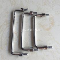 Stainless steel LS506-2-60 90 100 120 round rod folding positioning handle Industrial electrical cabinet handle