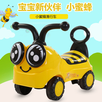  Balance car childrens sliding car Toddler boys and girls 1-3 years old gift baby toys Twisting and sliding steps