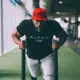 Áo thun thể thao cho cơ bắp Tập thể dục Stretch Stretch Thể thao tay áo ngắn Chạy bộ Mặc quần áo nhanh khô Quần thun nam áo thun lining