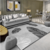 Phong cách châu Âu nhà thảm bàn ghế sofa phòng khách phòng ngủ nhỏ gọn mô hình hình học thảm mỏng phong cách Bắc Âu hiện đại - Thảm thảm ngủ văn phòng Thảm
